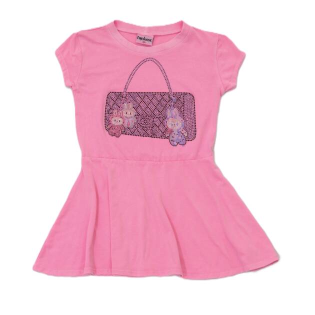 FIREHOUSE HOT PINK LAFUFU DRESS - SMALL (7/8)