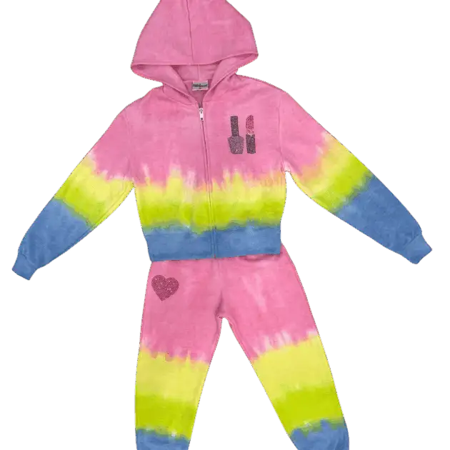 Zelda Tie Dye Makeup Zip Set