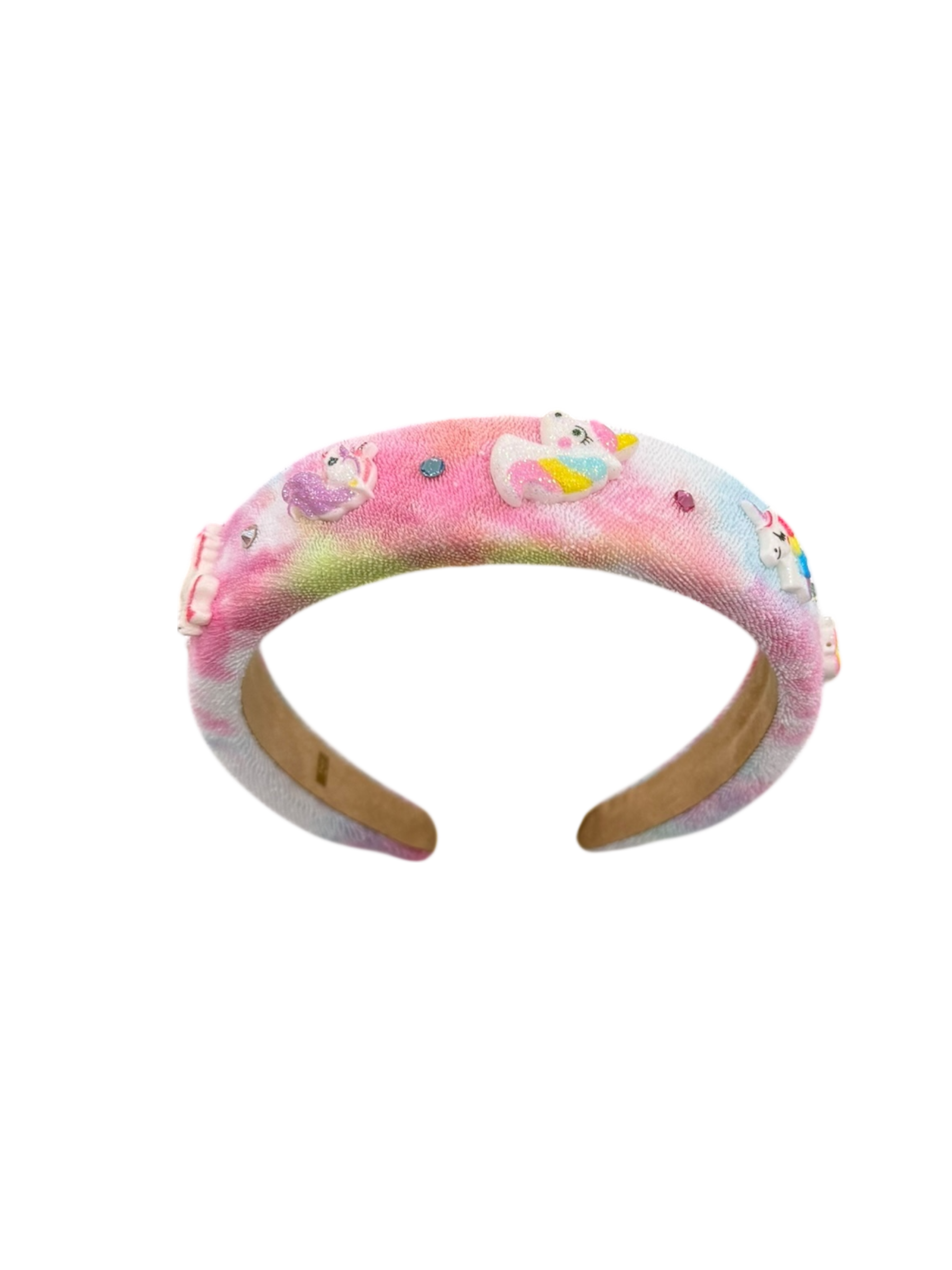 Unicorn Charms Terry Headband