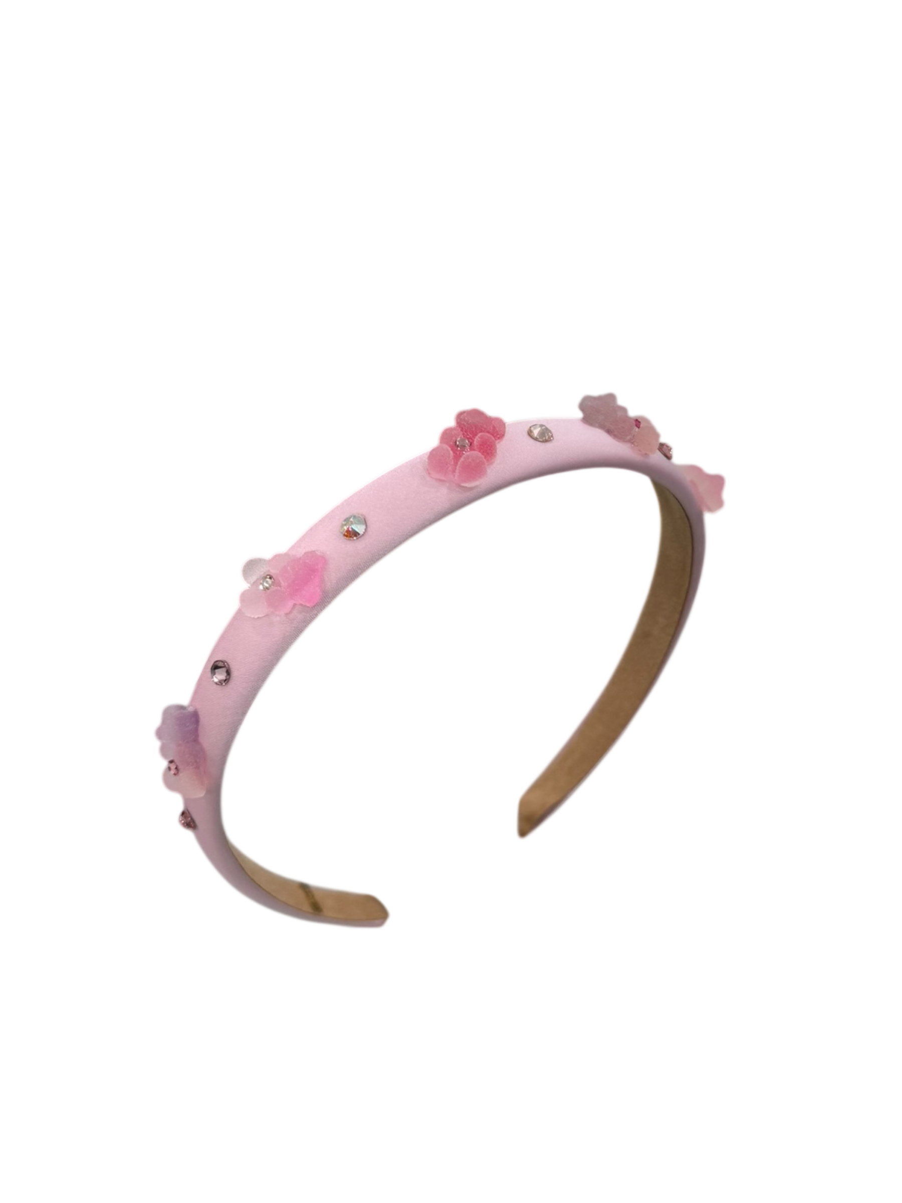 Sugar Gummy Bear Thin Satin Headband