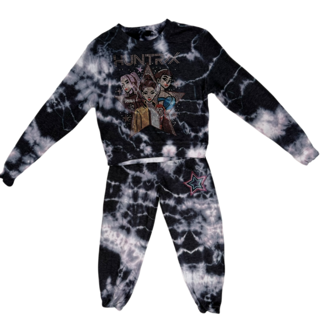 Black Cloud KPOP Crewneck Set