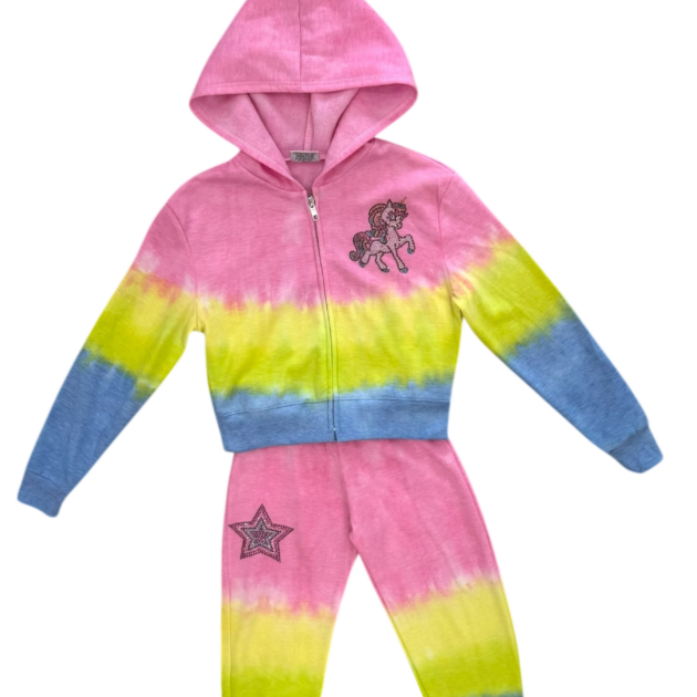 Zelda Tie Dye Unicorn Set