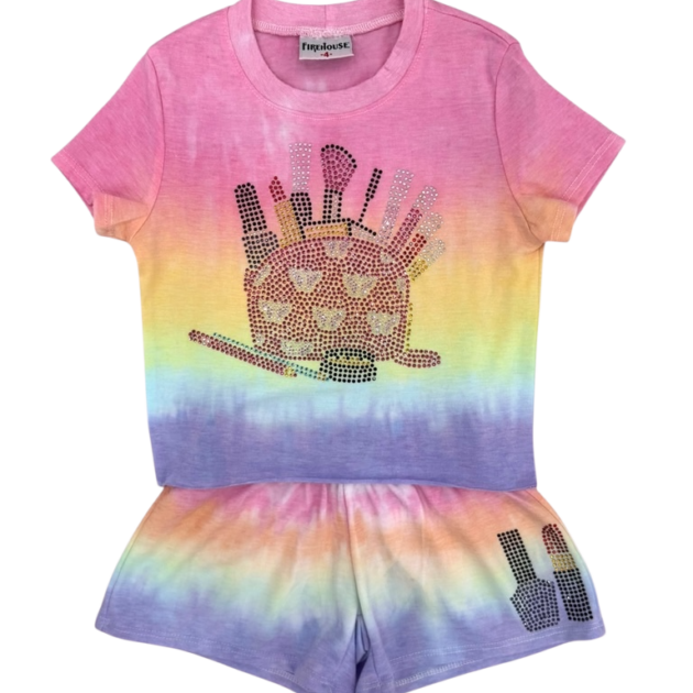 Firehouse Makeup Pouch Anora Short Set