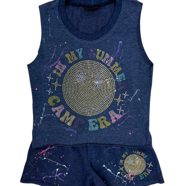 Firehouse Summer Camp Era Navy Tank Set