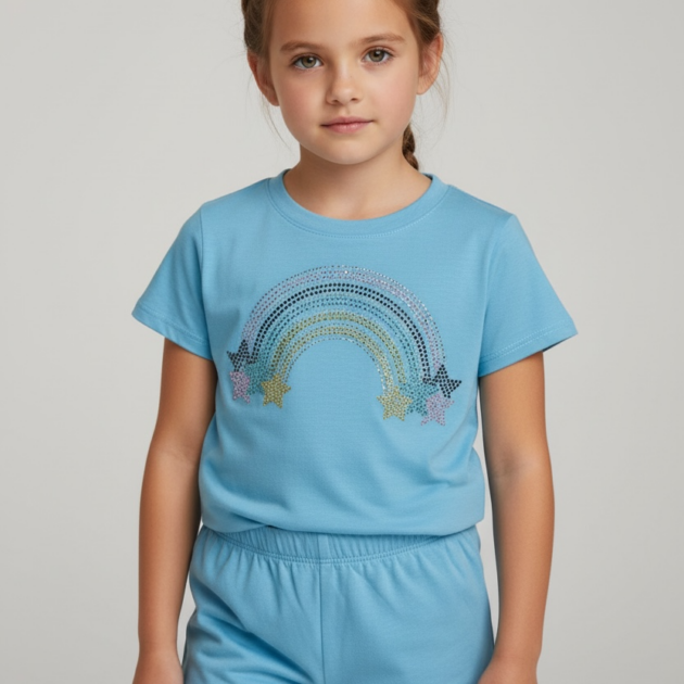 Firehouse Rainbow Stars Aqua Set