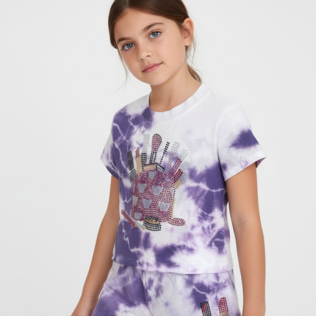 Firehouse Makeup Pouch Violet Cloud Set