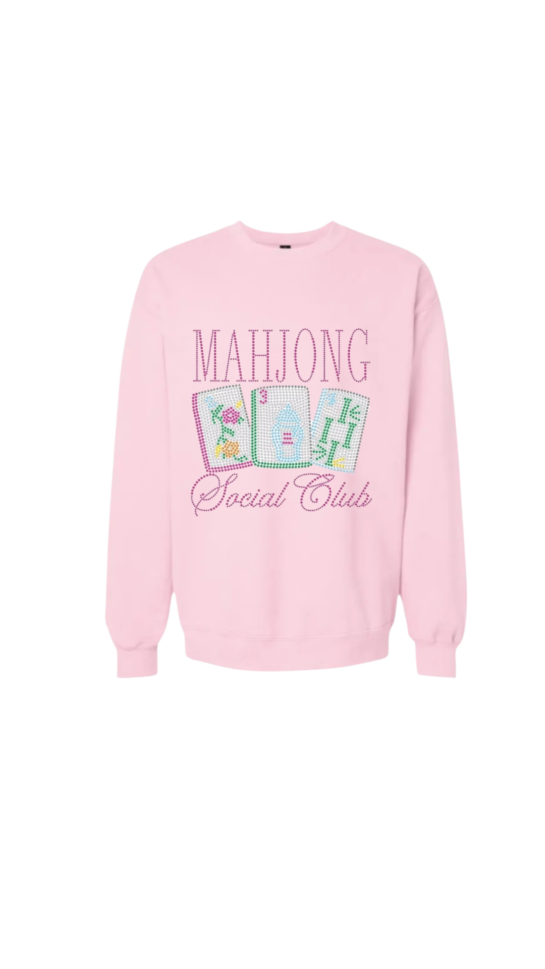 Pink Mahjong Crewneck