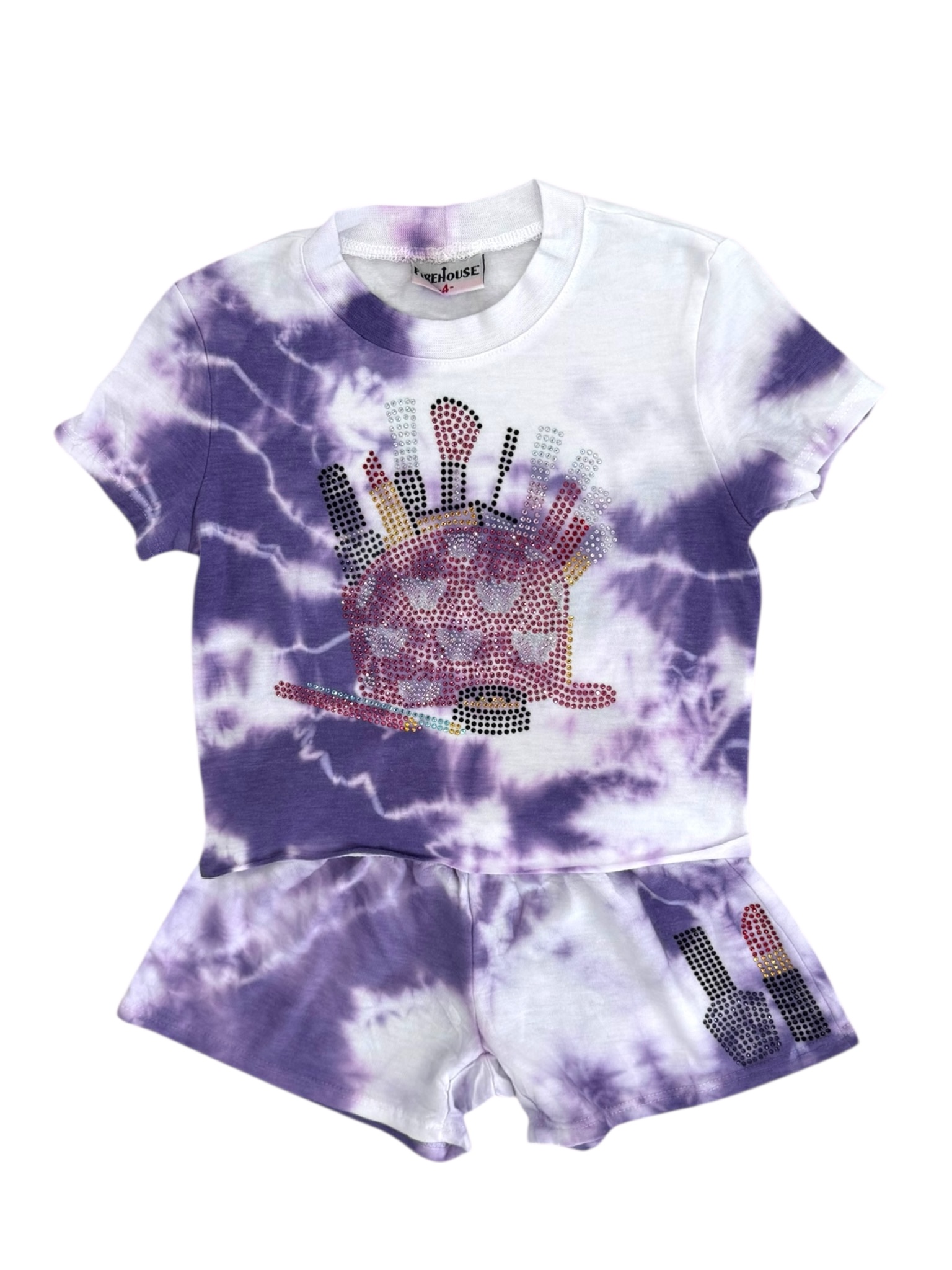 Firehouse Makeup Pouch Violet Cloud Set - Image 2