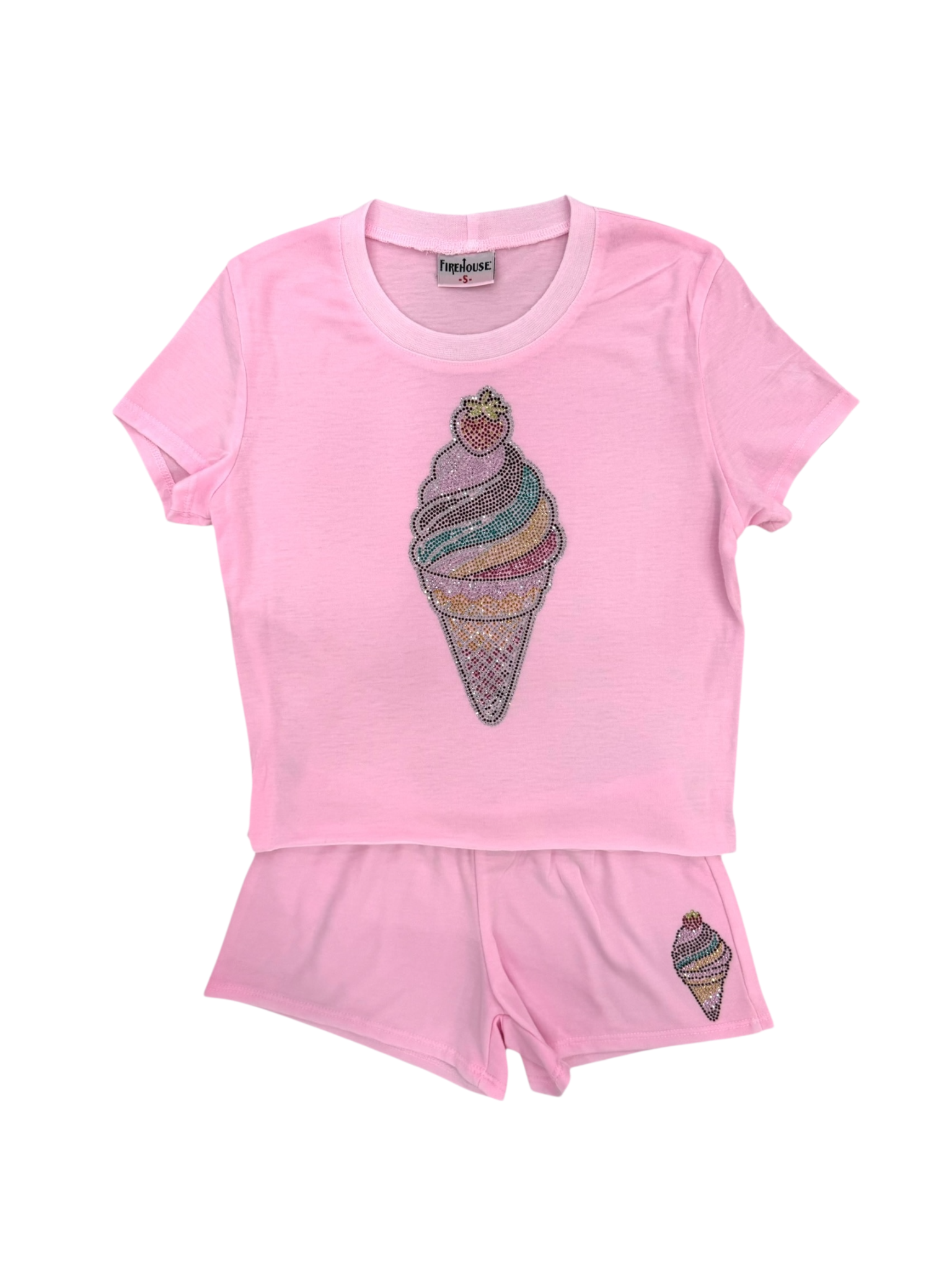 Firehouse Rainbow Swirl Ice Pink Set - Image 2