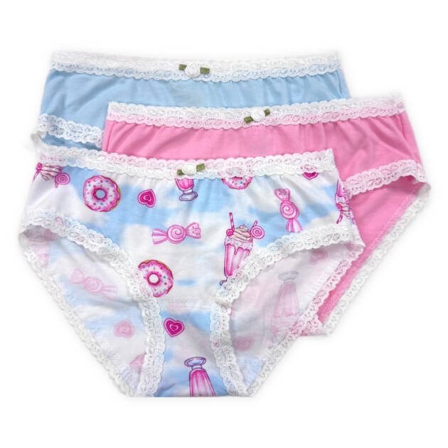 'Sweet Heaven' 3-Pack Underwear