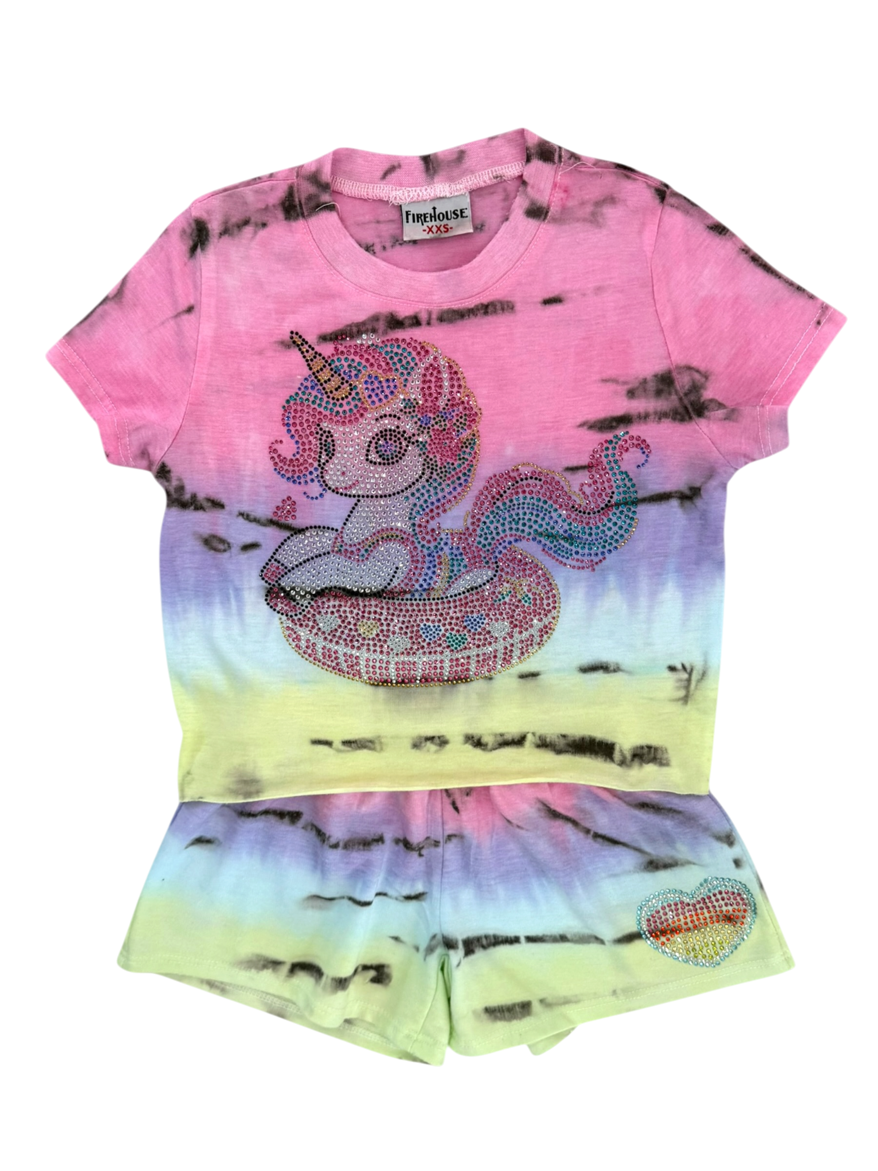 Firehouse Sardinia Tie Dye Unicorn Floatie Set - Image 2