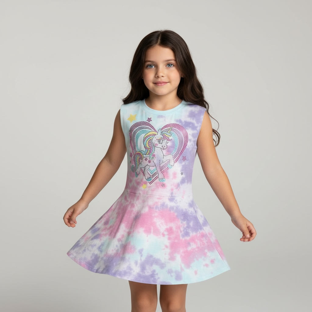 Firehouse Dove Unicorn Tank Dress