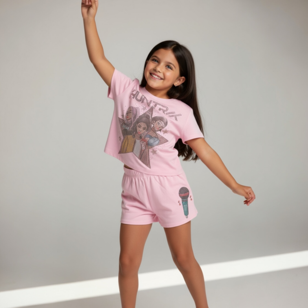 Firehouse Ice Pink KPOP Set