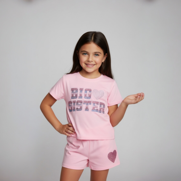 Firehouse Ice Pink 'Big Sister' Set