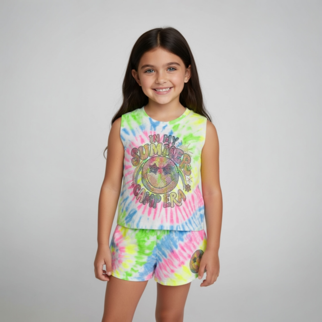 Firehouse Aspen Tie Dye Summer Camp Era Set