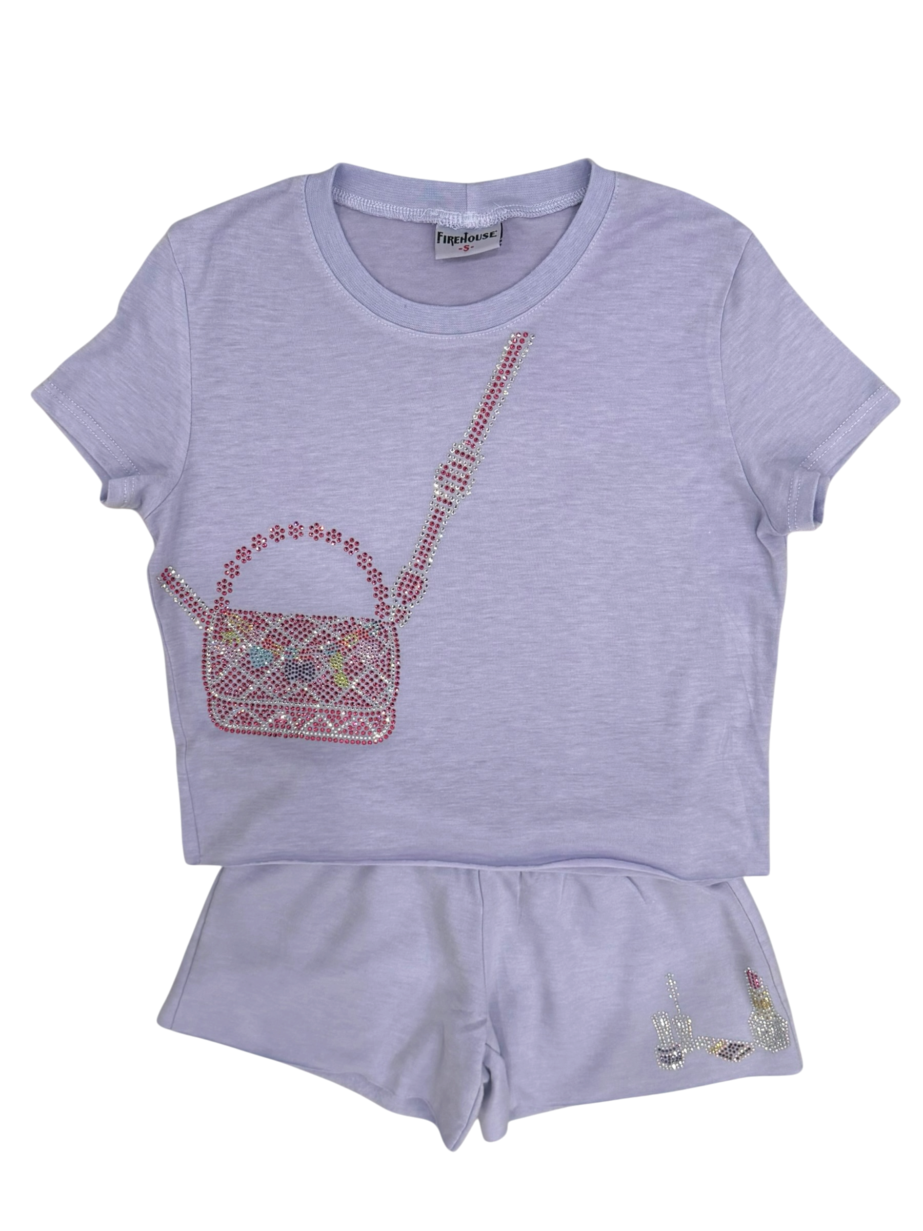 Firehouse Lavender Pocketbook and Makeup Set - Image 2