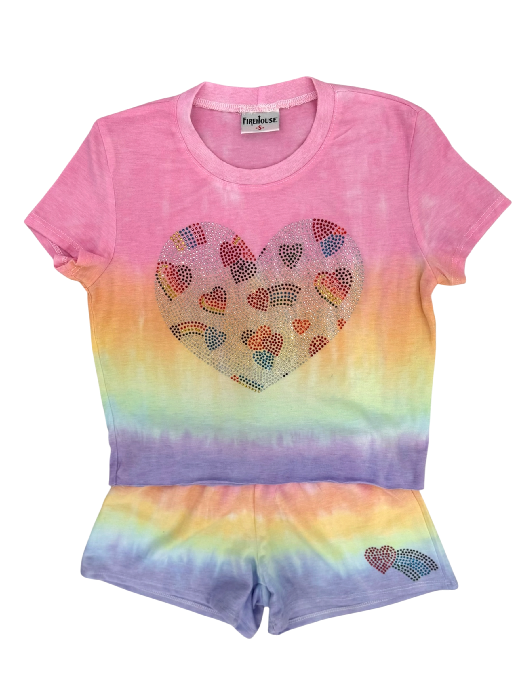 Firehouse Anora Tie Dye Shooting Hearts Set - Image 2