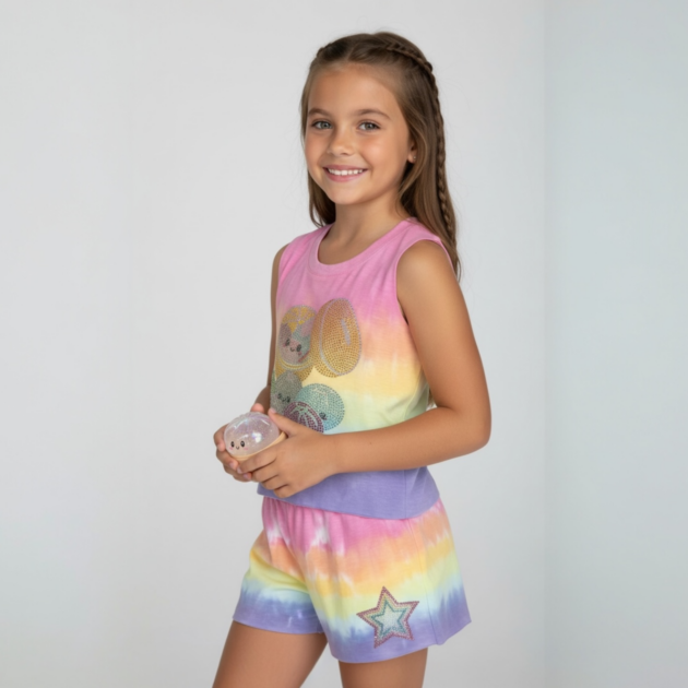 Firehouse Anora Tie Dye Dumplings Set