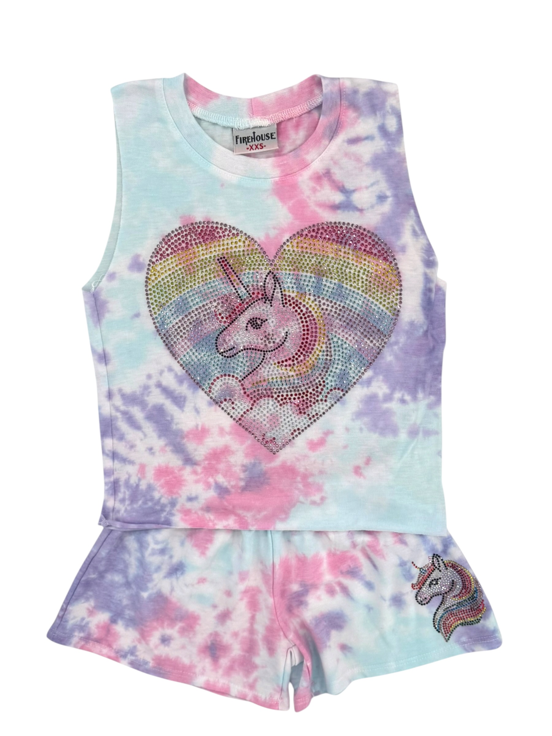 Firehouse Dove Unicorn in a Heart Set - Image 2