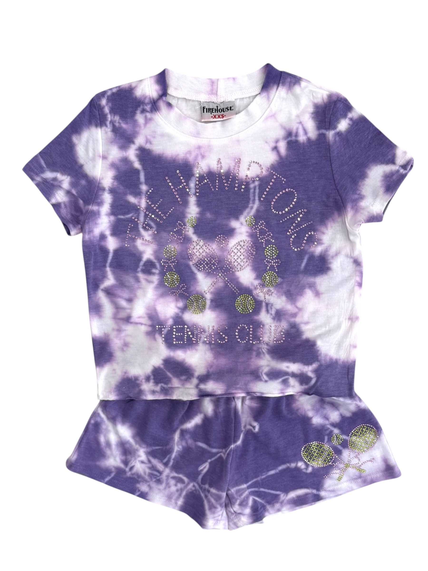 Firehouse Violet Cloud Hamptons Tennis Club Set - Image 2