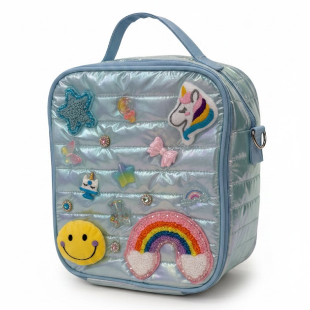 Bari Lynn Plush Charm Lunchbox