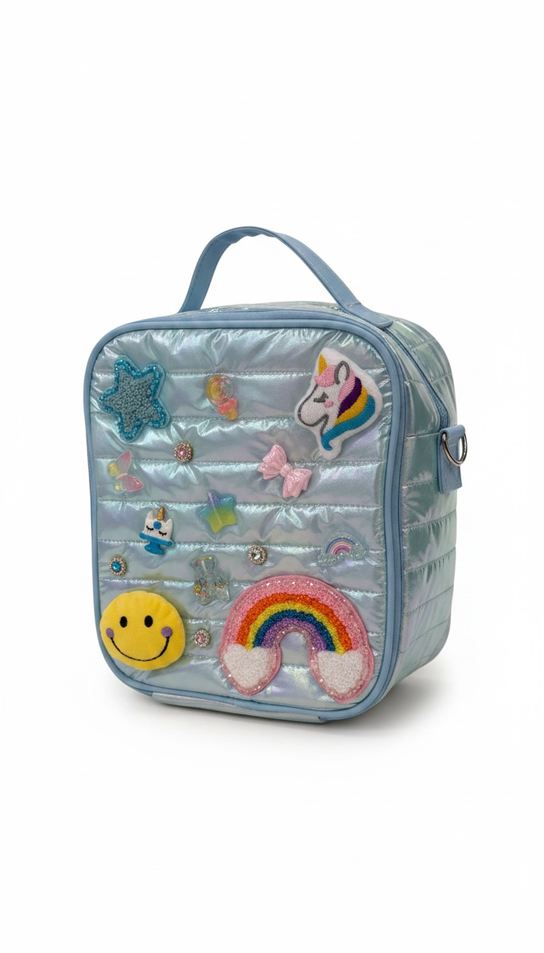 Bari Lynn Plush Charm Lunchbox