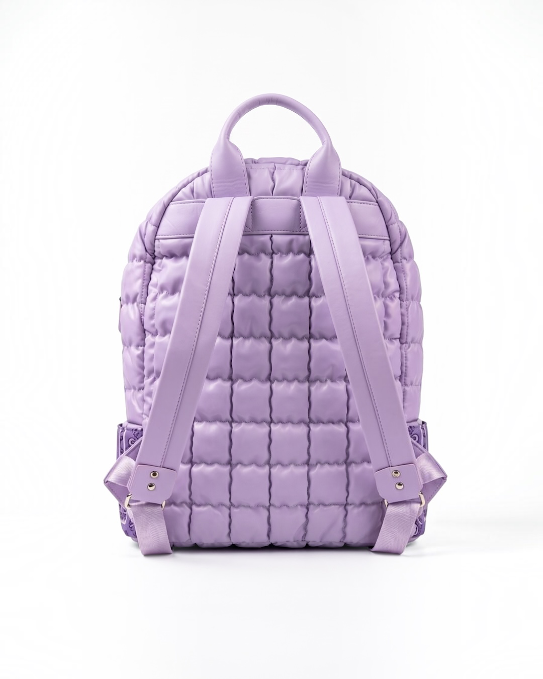 Bari Lynn Lavender Bandana Backpack - Image 2