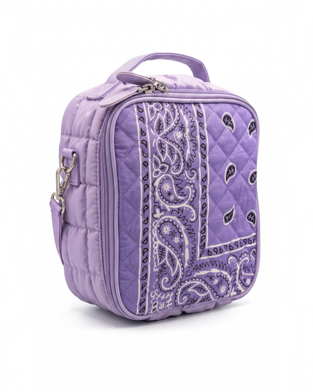 Bari Lynn Lavender Bandana Lunchbox