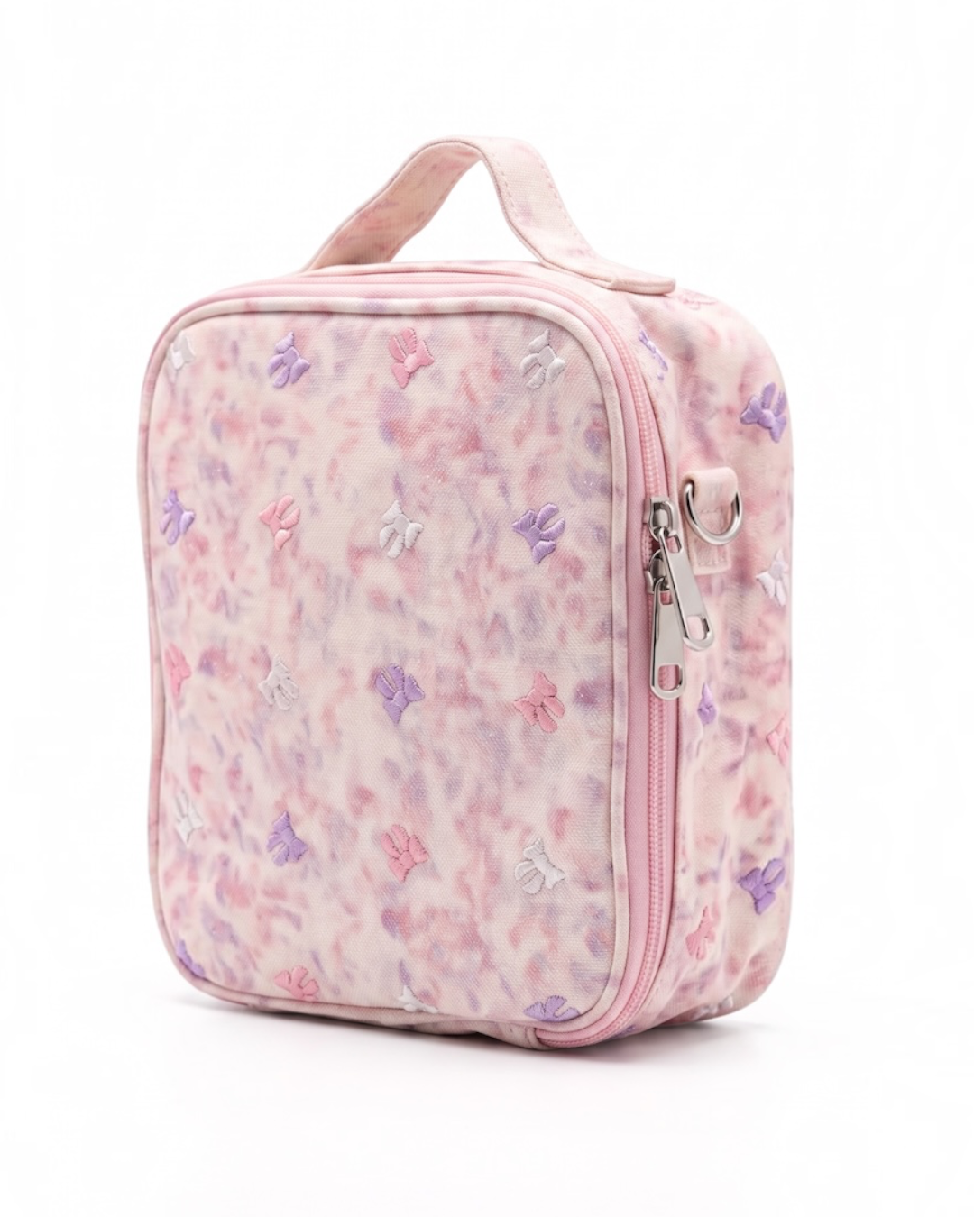 Bari Lynn Embroidered Bow Lunchbox