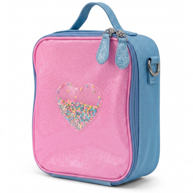 Bari Lynn Confetti Heart Lunchbox