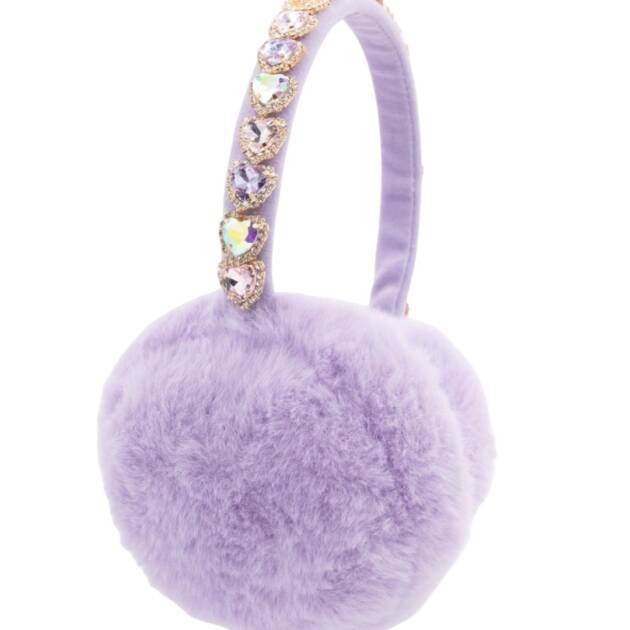 Bari Lynn Gem Hearts Earmuffs