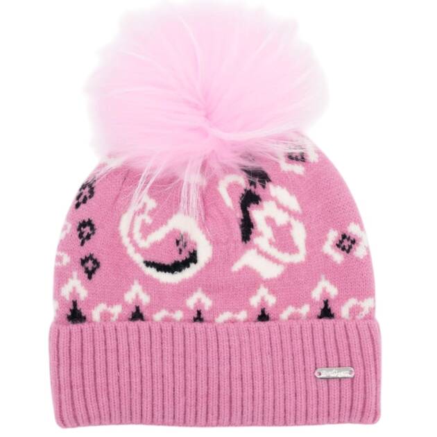 Bari Lynn Pink Bandana Hat