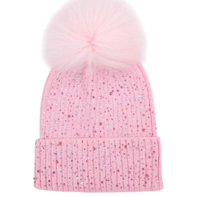Bari Lynn All Over Crystal Hat