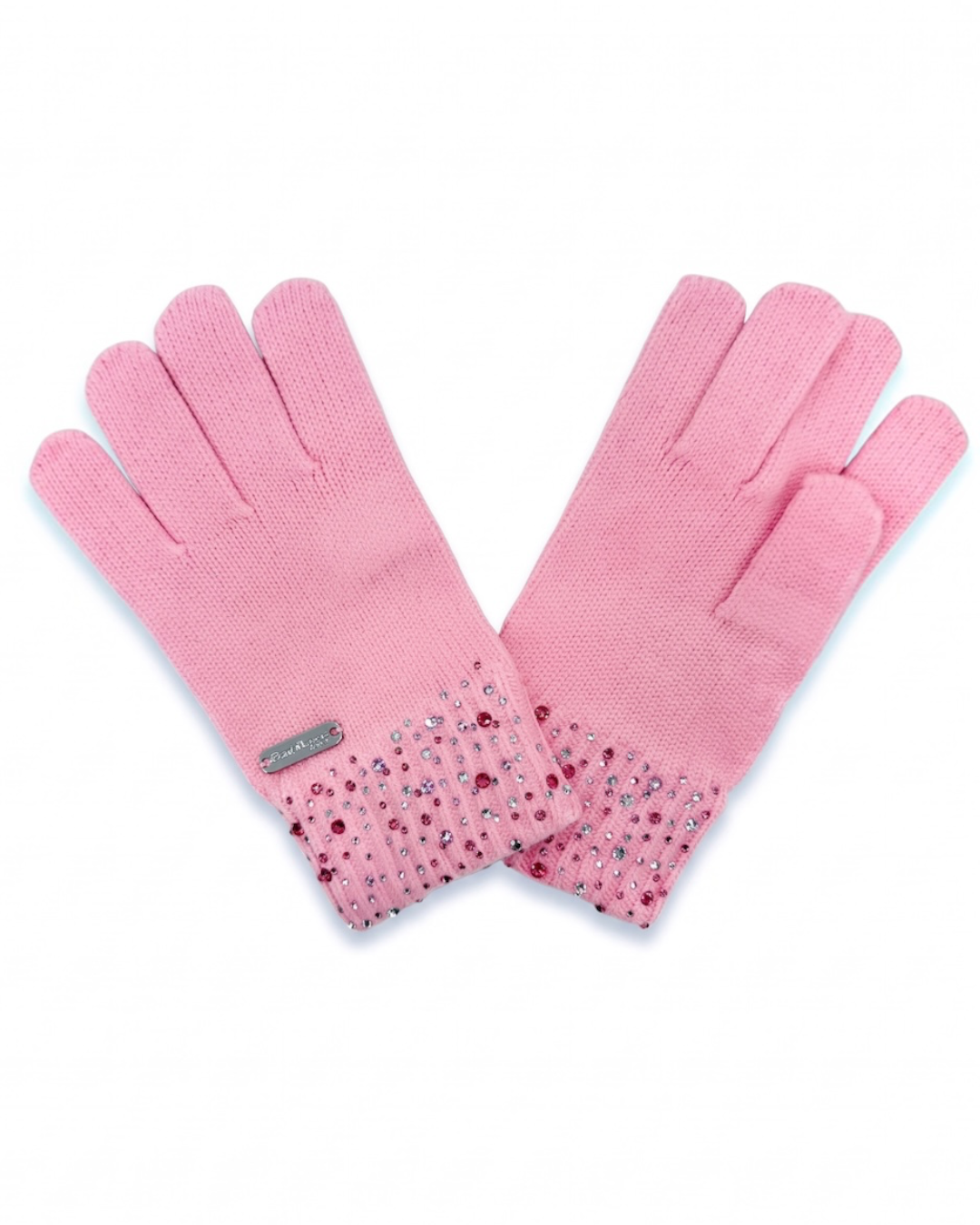 Bari Lynn All Over Crystal Gloves