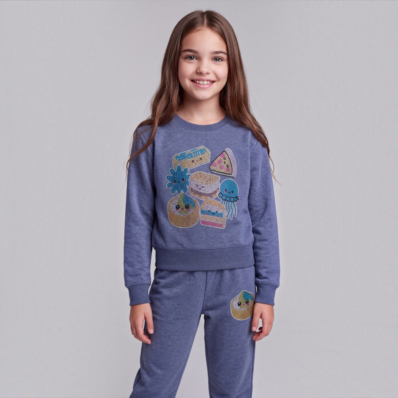 Firehouse Multi Squishy Crewneck Set