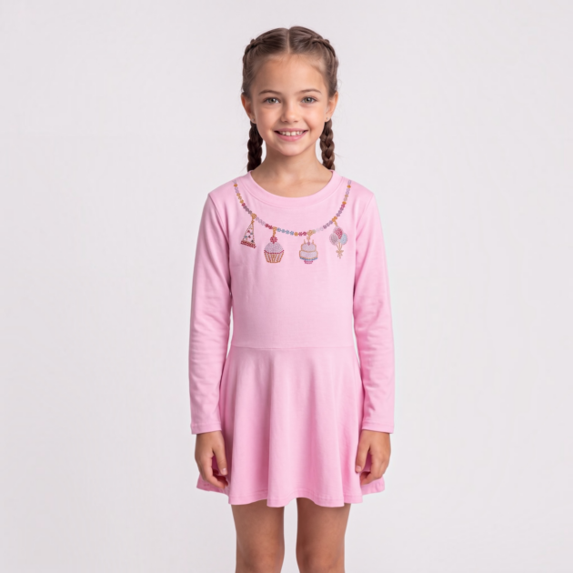 Firehouse Birthday Necklace Dress