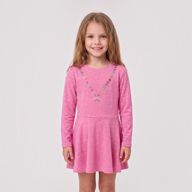 Firehouse Heart Necklace Dress