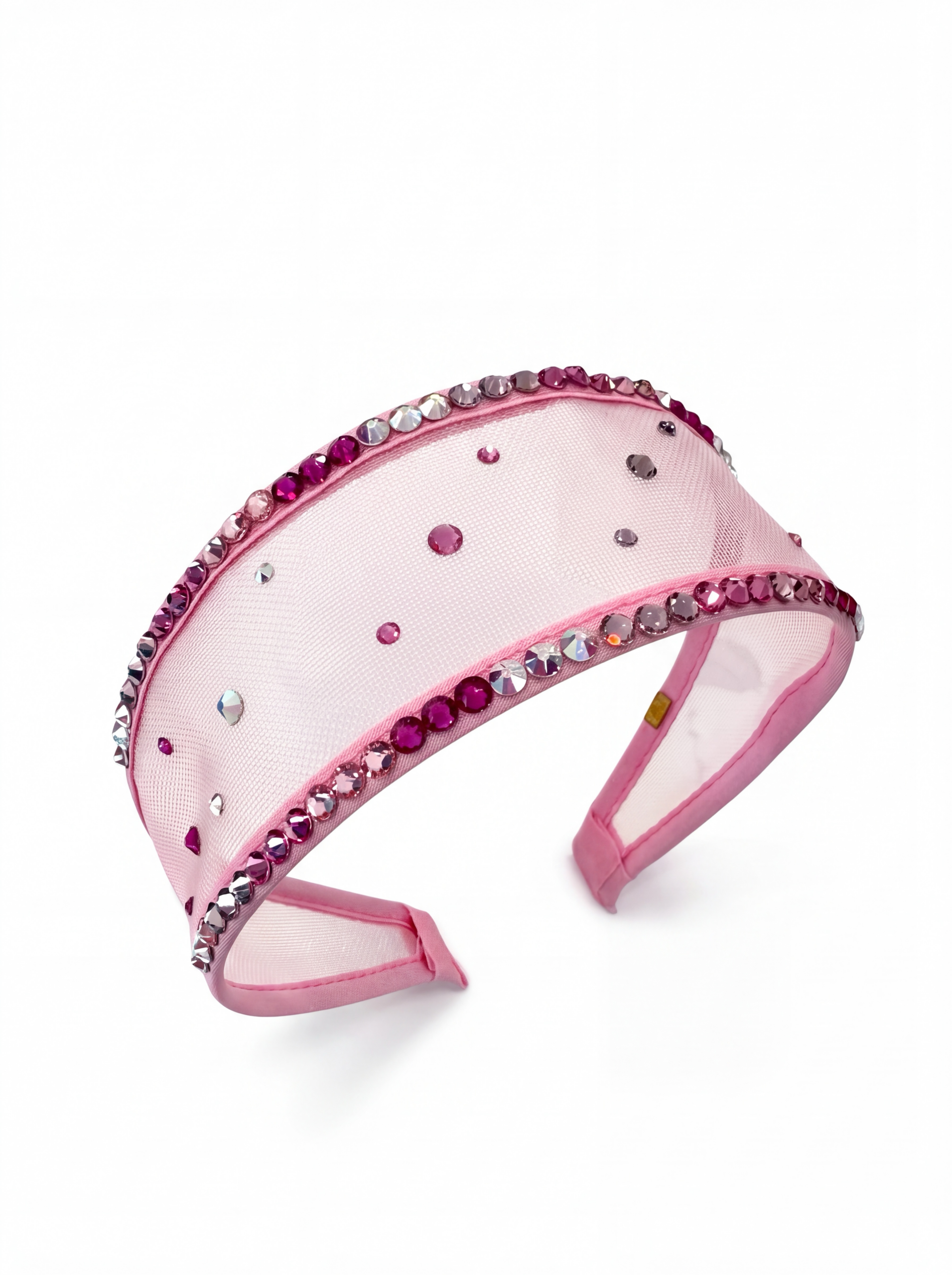 Bari Lynn Bandana Mesh Crystal Headband