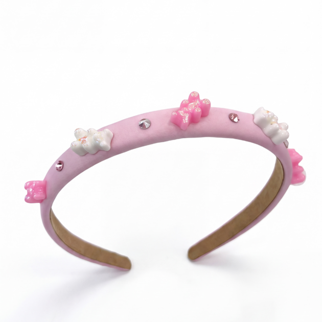 Bari Lynn Chrome Gummy Bears Headband