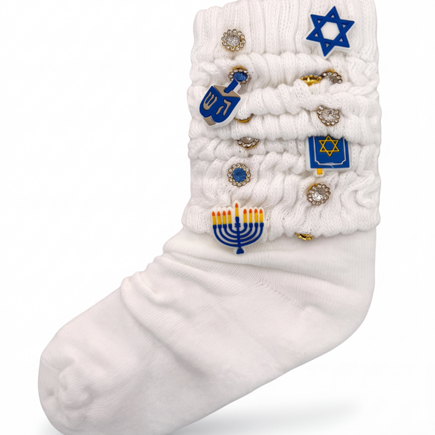 Bari Lynn Hanukkah Charm Socks