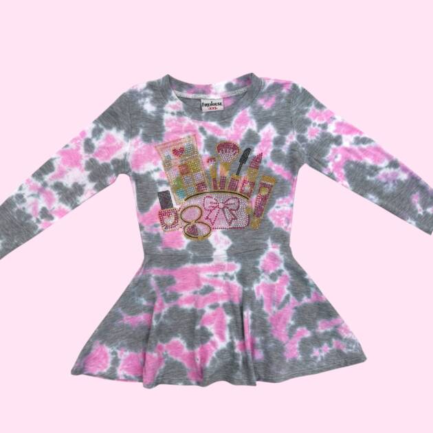 Firehouse Multi Makeup Parker Tie Dye Dress