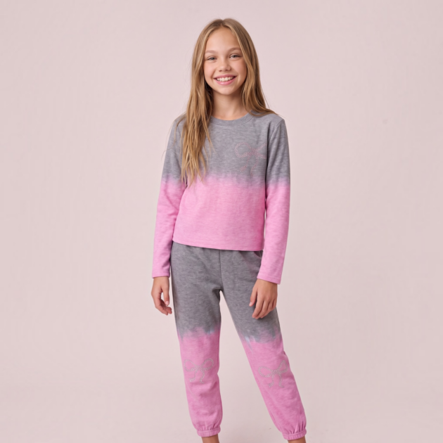 Firehouse Dip Dye Dainty Bows Set