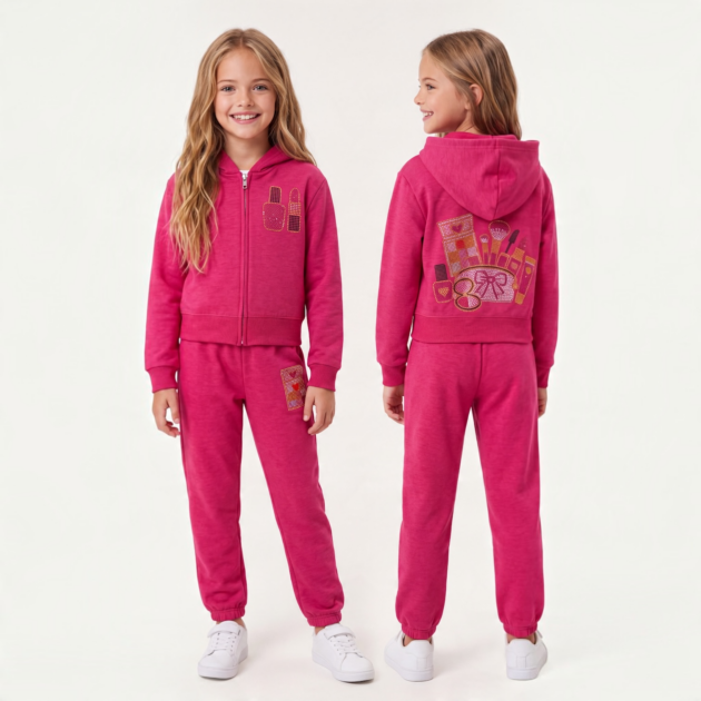 Firehouse Berry Makeup Zip Set